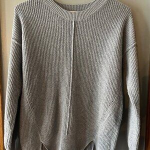 Pink Rose Blue Sweater - Size Small